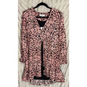 Reiss January Floral Print Flip Dress
